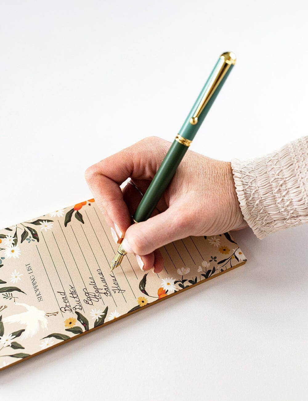 Fountain Pen; Green (Boxed)