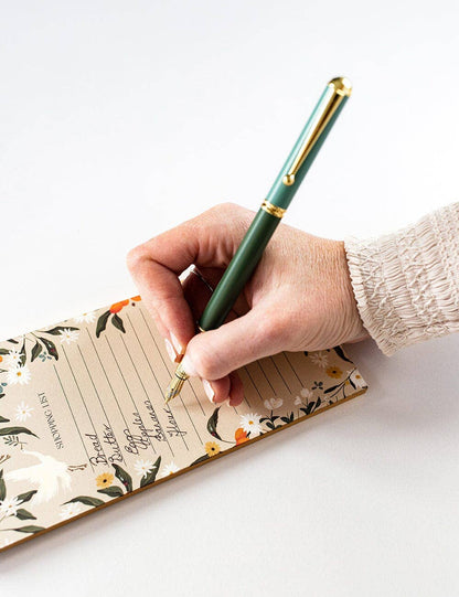 Fountain Pen; Green (Boxed)