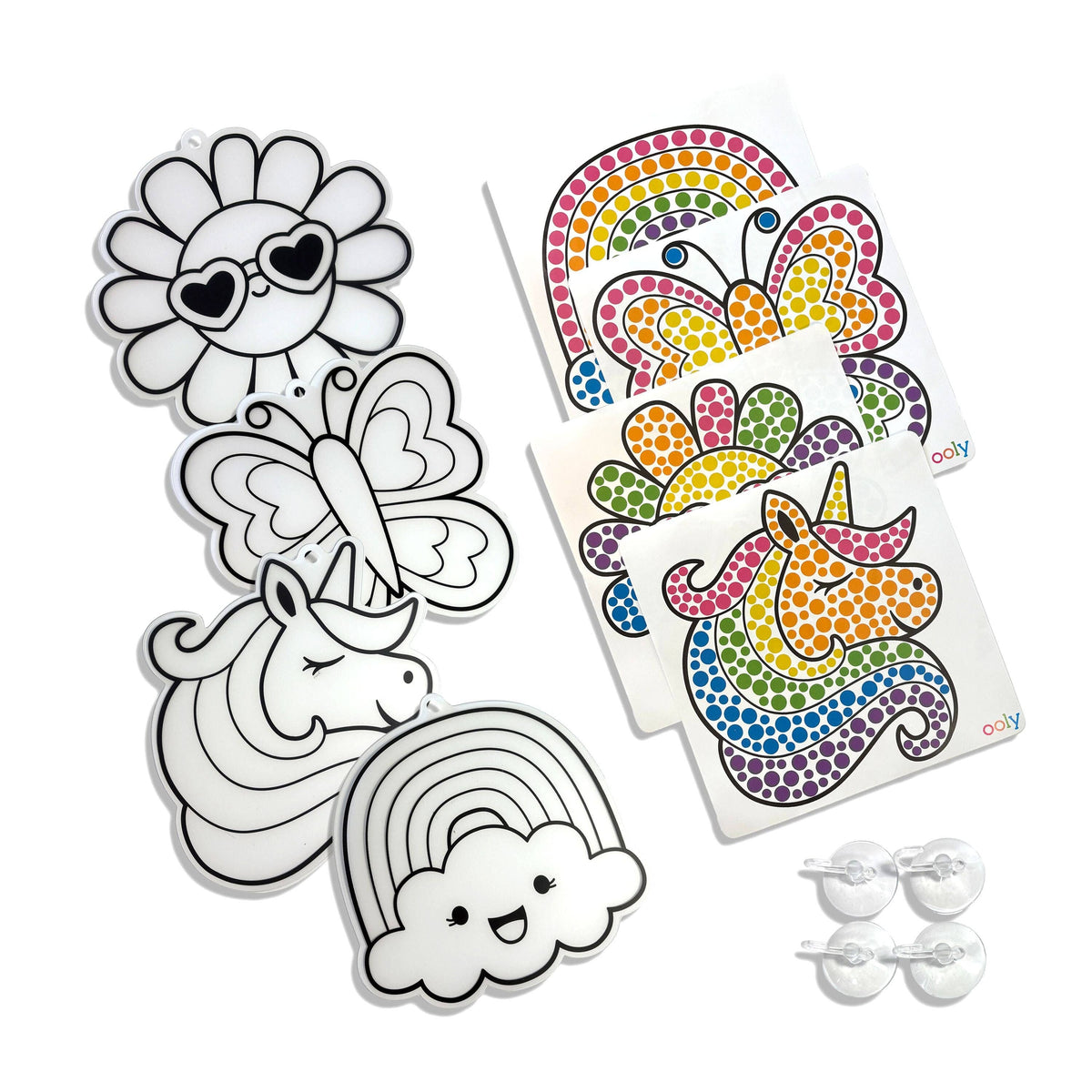 OOLY Sun Sparkles Gem Suncatcher Kit | Rainbow Magic