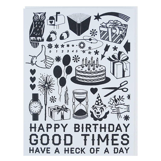 Birthday Card; Heck of a Birthday