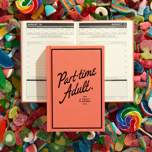 Undated Daily Planner; Part-Time Adult