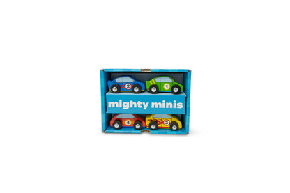 Race Car Mighty Minis (Set Of 4)