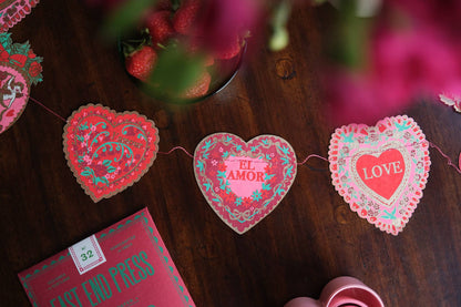 Garland; Valentine's By East End Press (9.8 ft Long)