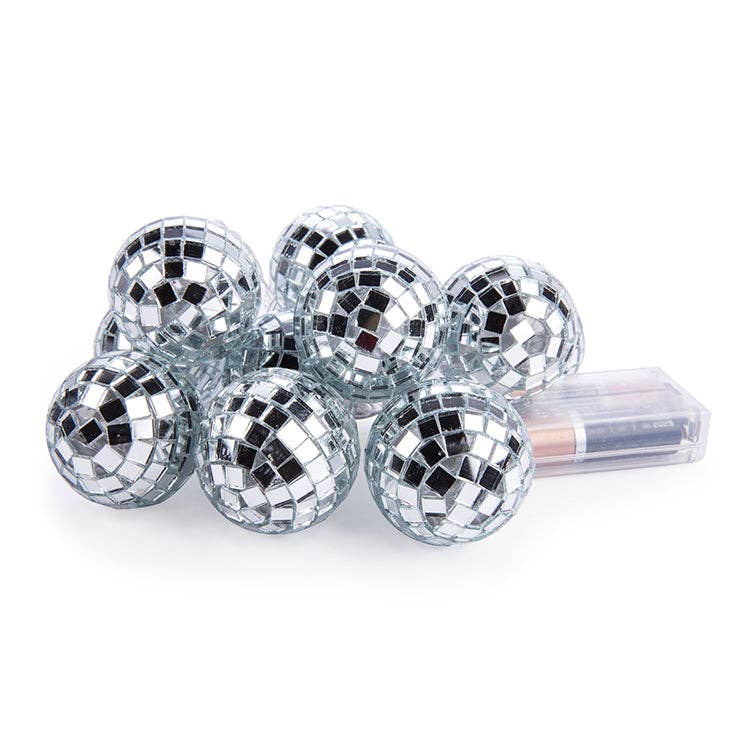 String Lights; Disco Ball | Kikkerland