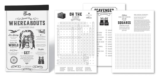 Activity Notepad; Road Trip (Reporter-Style)