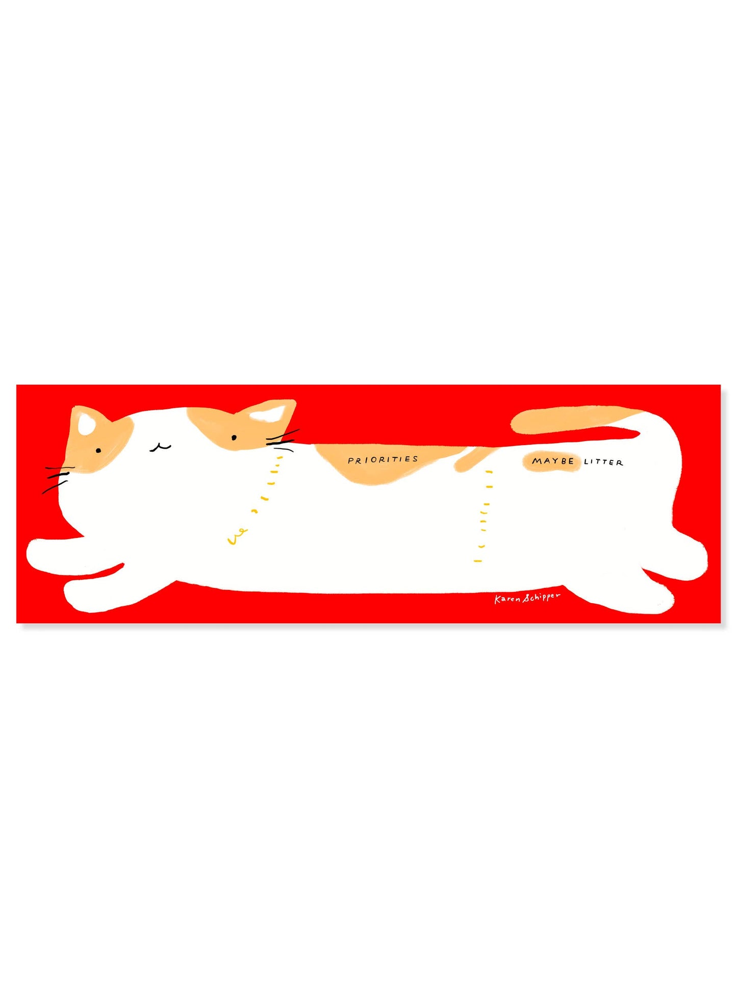 Desk Planner; Cooper Cat (Punny Daily Planner Notepad)