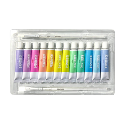 Ooly Paintology Acrylic Paints + 2 Brushes