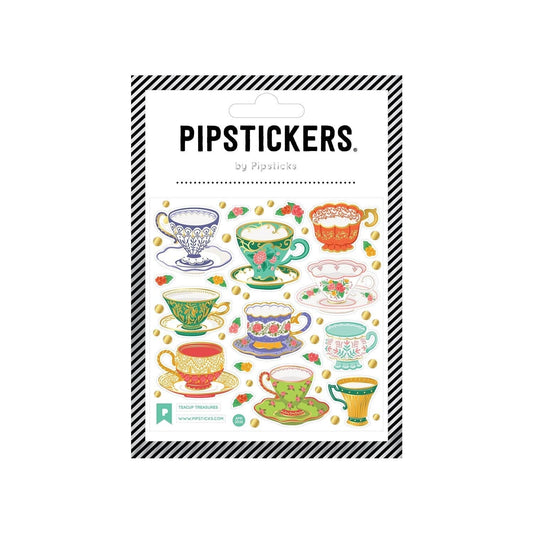 Pipsticks Sticker Sheet; Teacup Treasures