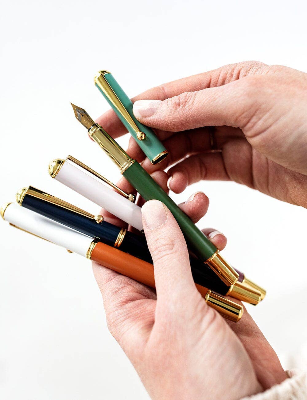 Fountain Pen; Green (Boxed)
