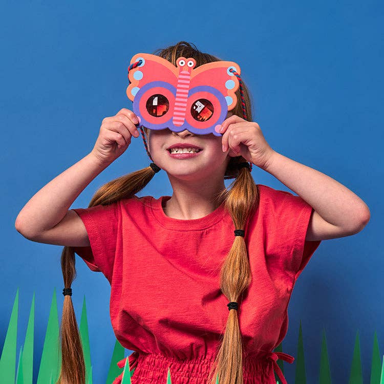 Kaleidoscope Glasses; Kidoki Butterfly | Kikkerland