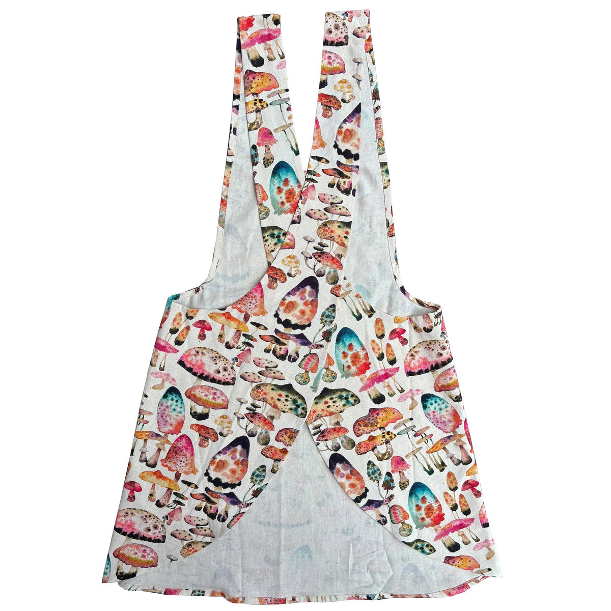 Pinafore Apron; Inky Shrooms | Betsy St. Clair