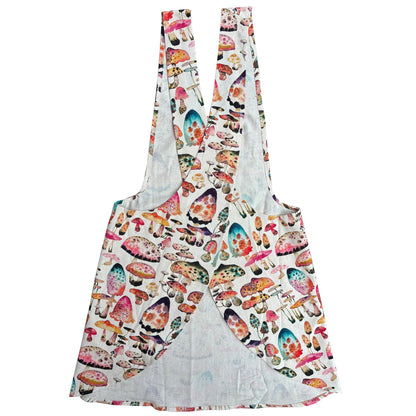 Pinafore Apron; Inky Shrooms | Betsy St. Clair