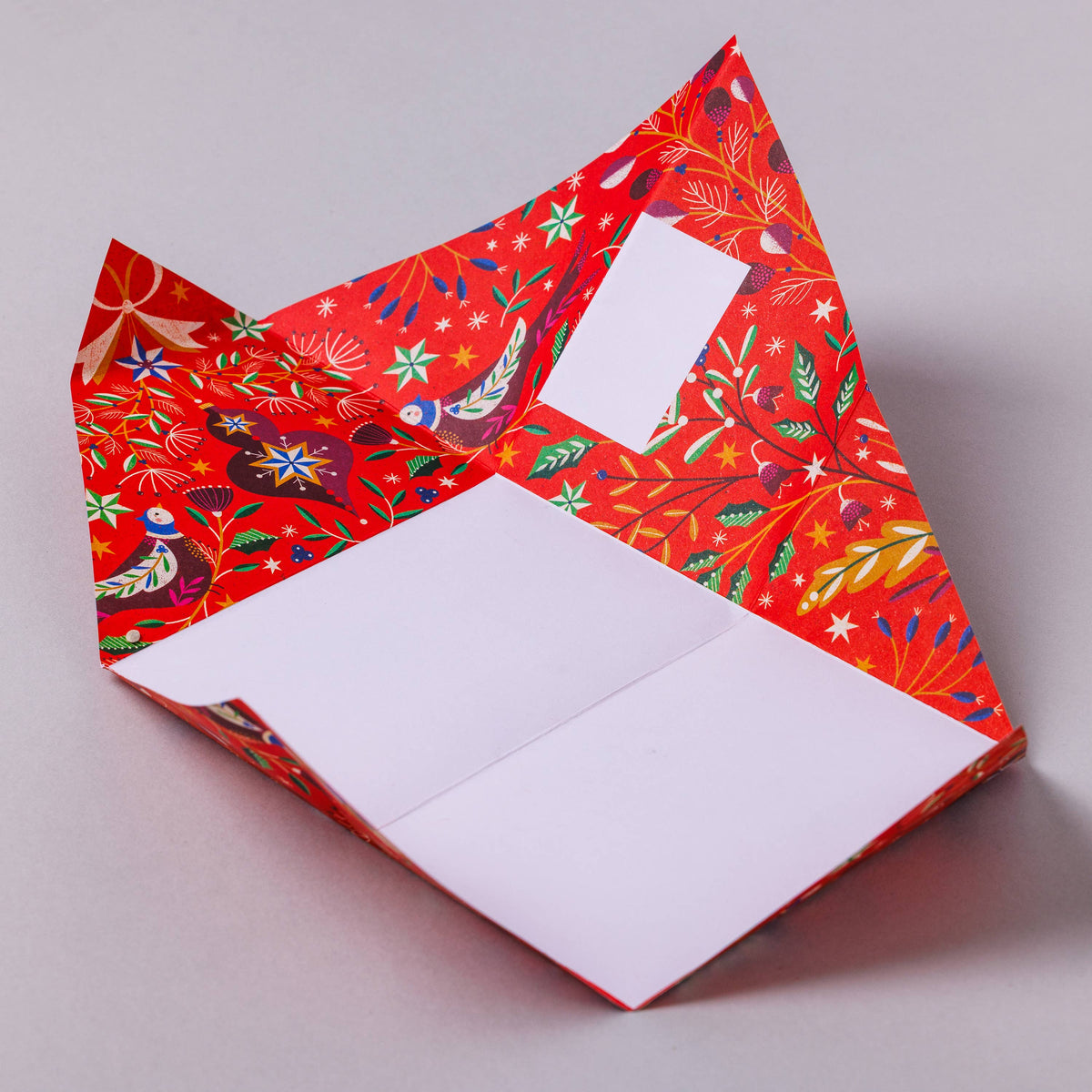 Folding Letter Set; Festive Pigeon | Pigeon Posted