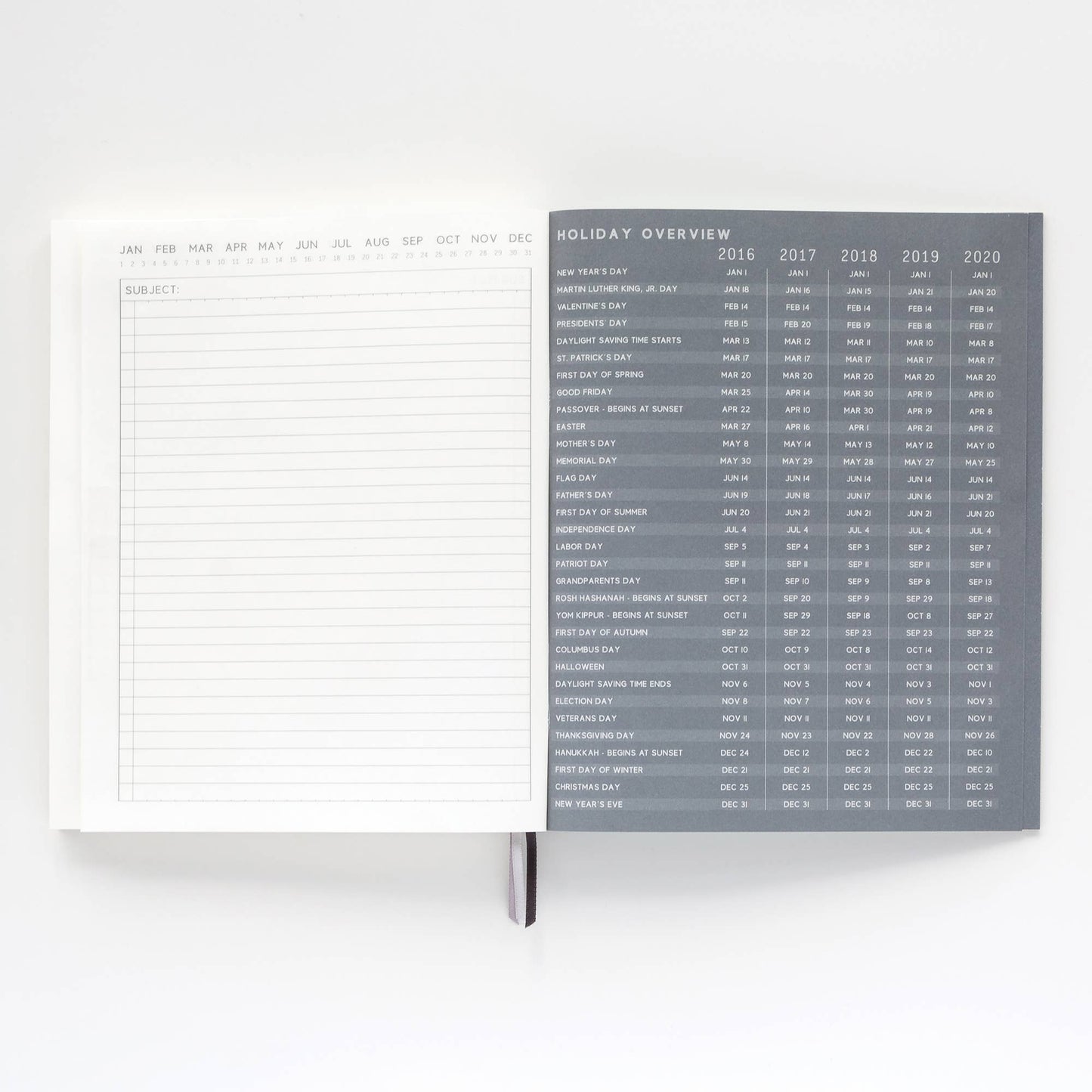 Notebook; Standard Issue No. 3 (Black, Elastic Closure)