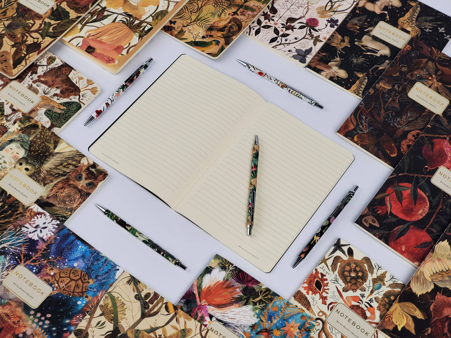 Notebook; Soft Petals - BV by Bruno Visconti