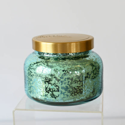 Capri Blue Candle; Volcano Aqua Opaline Signature Jar (19 oz)