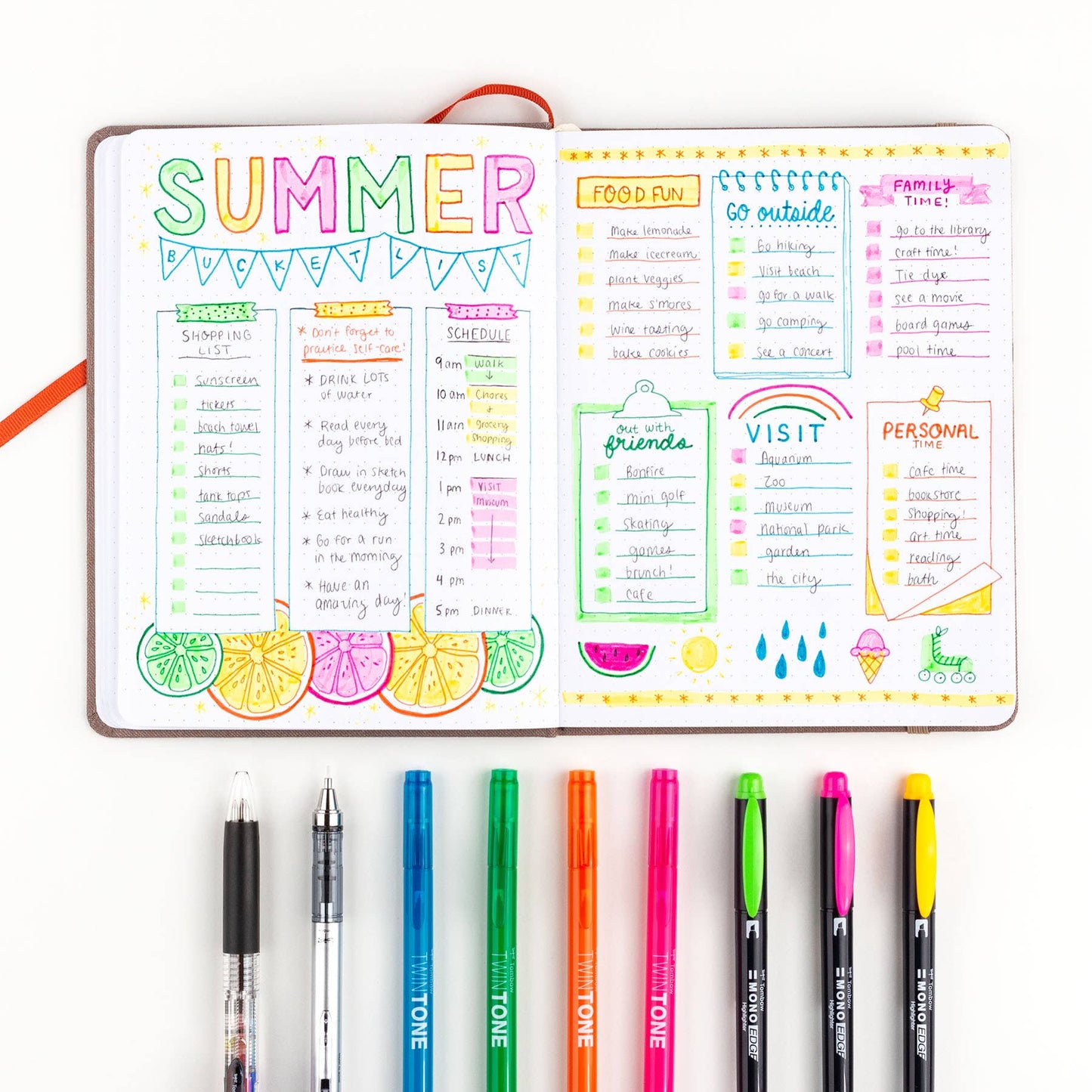Tombow Creative Notetaking Kit
