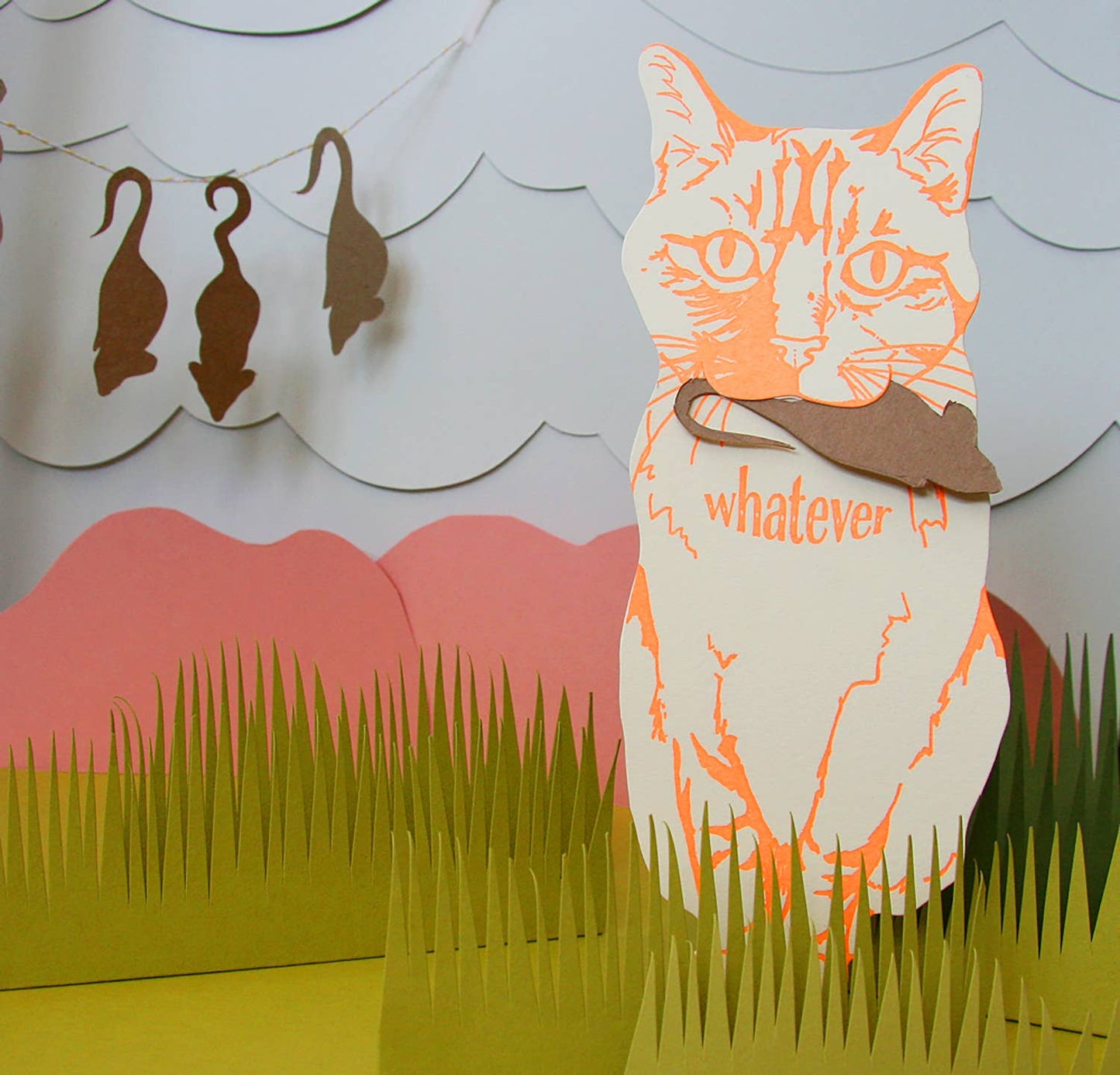 Gift Card Holder; Whatever Cat