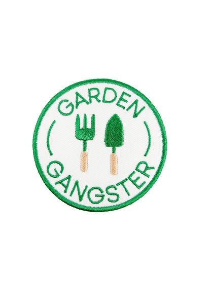 Iron-On Patch; Garden Gangster | Field Trip Threads