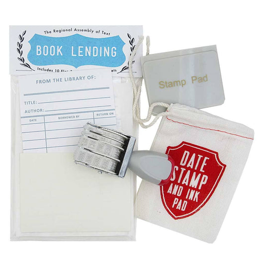 Date Stamp Set (Muslin Carrying Bag)