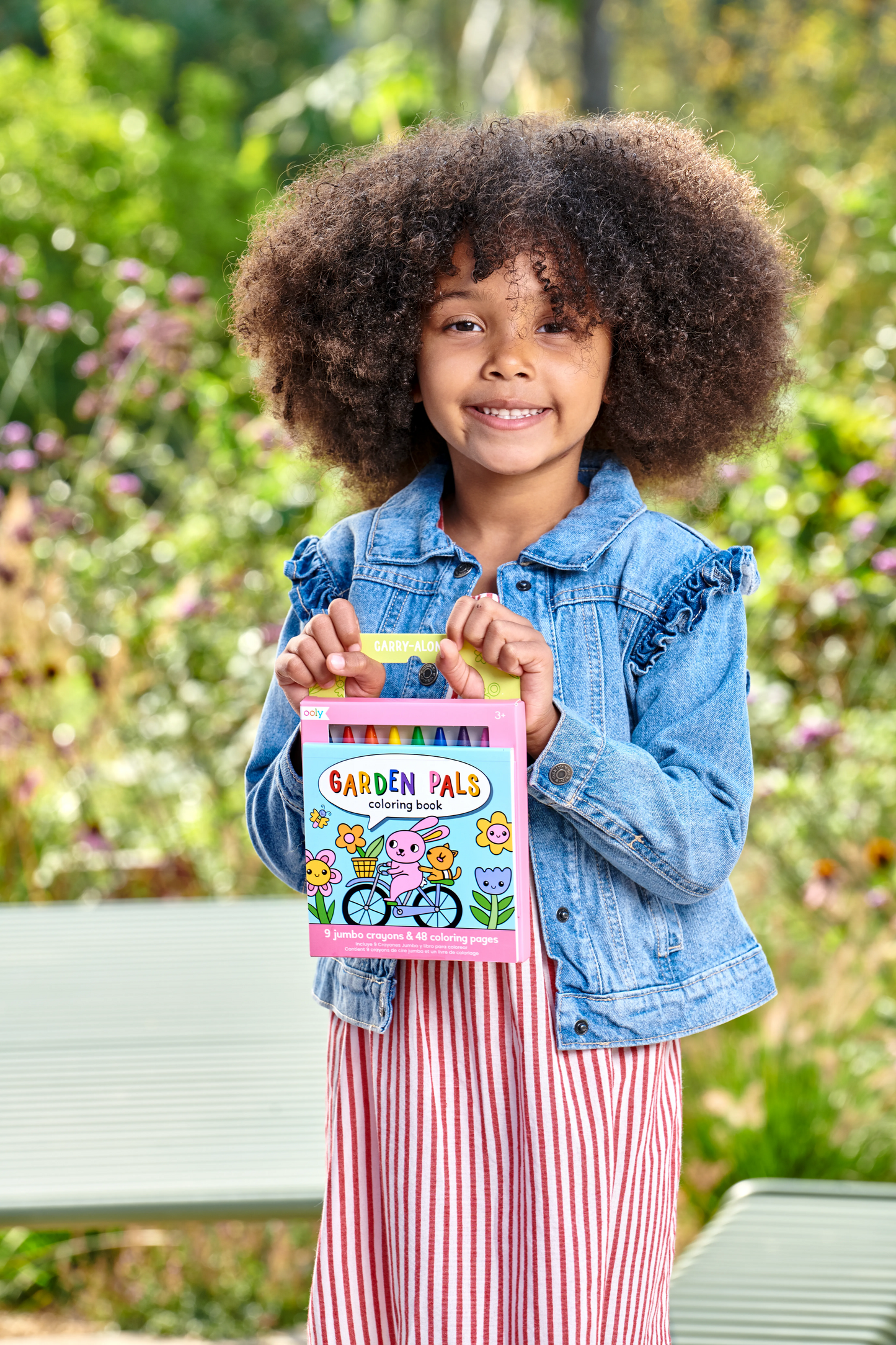 Carry-Along: Coloring Book Set - Garden Pals (10 PC Set)
