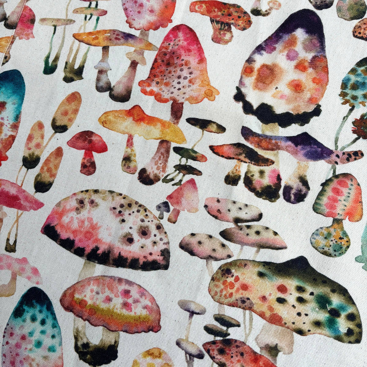 Pinafore Apron; Inky Shrooms | Betsy St. Clair