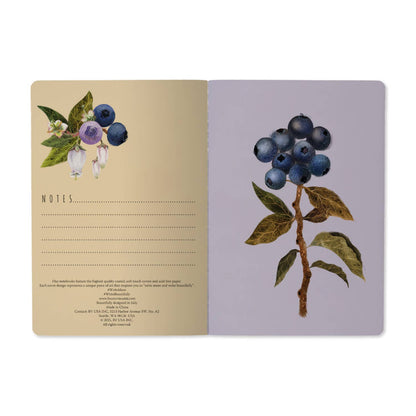 Notebook; Wild Blueberry (Size A5)