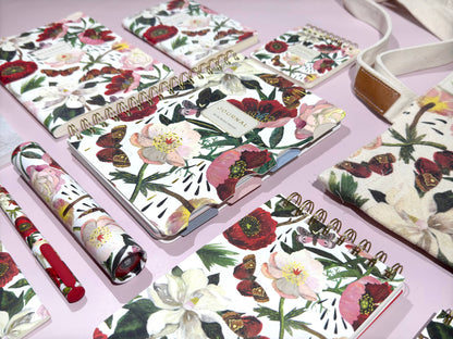 Notebook; Peonies (Size A5)
