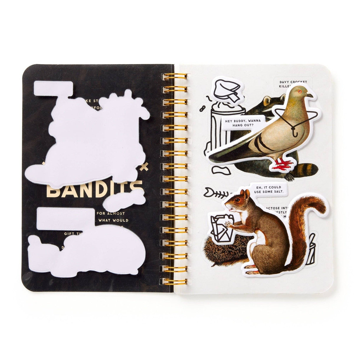 Sticker Book; Trash Bandits | Brass Monkey