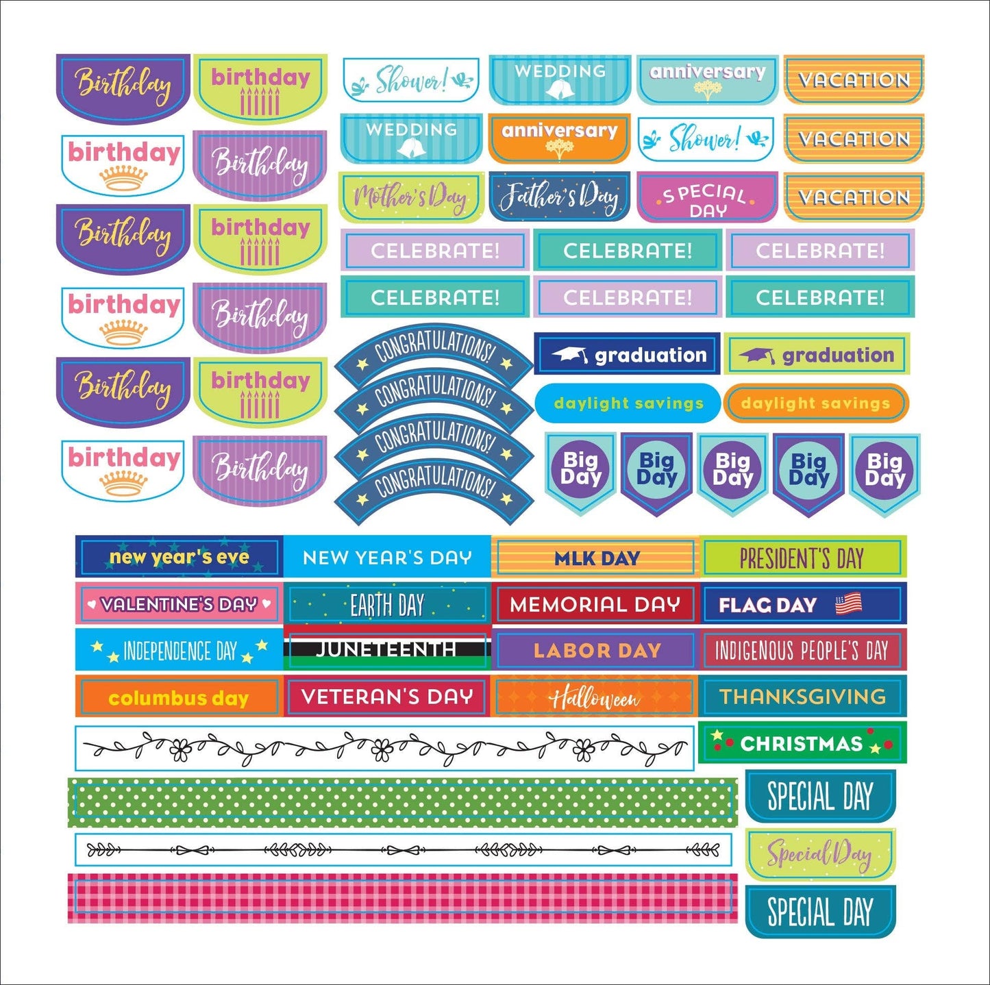 Sticker Book; Plan It! A Sticker Book for All Your Productivity Needs