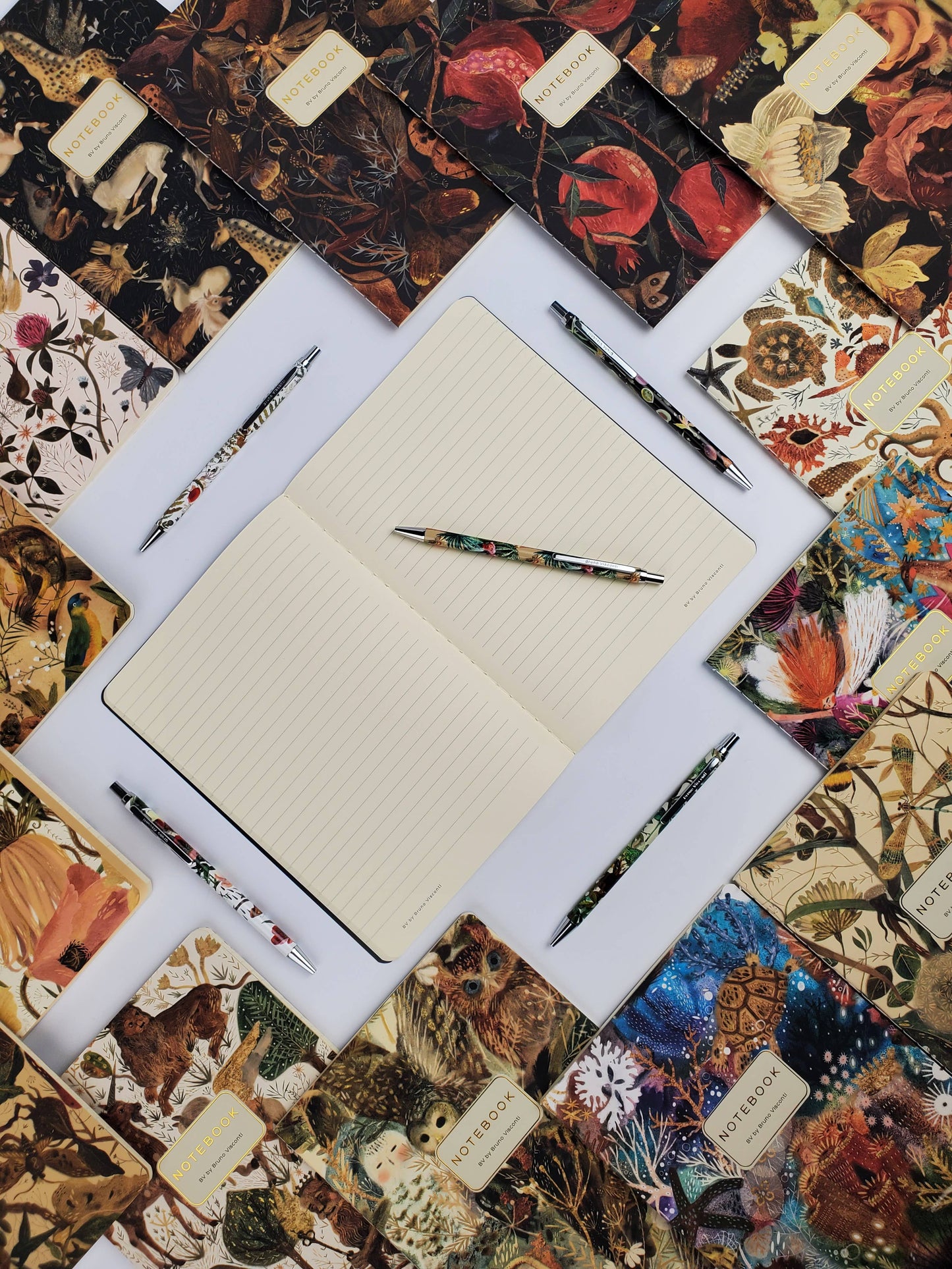 Notebook; Lush Bouquet - BV by Bruno Visconti