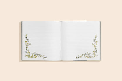 Guest Book (Gold Foil Details)