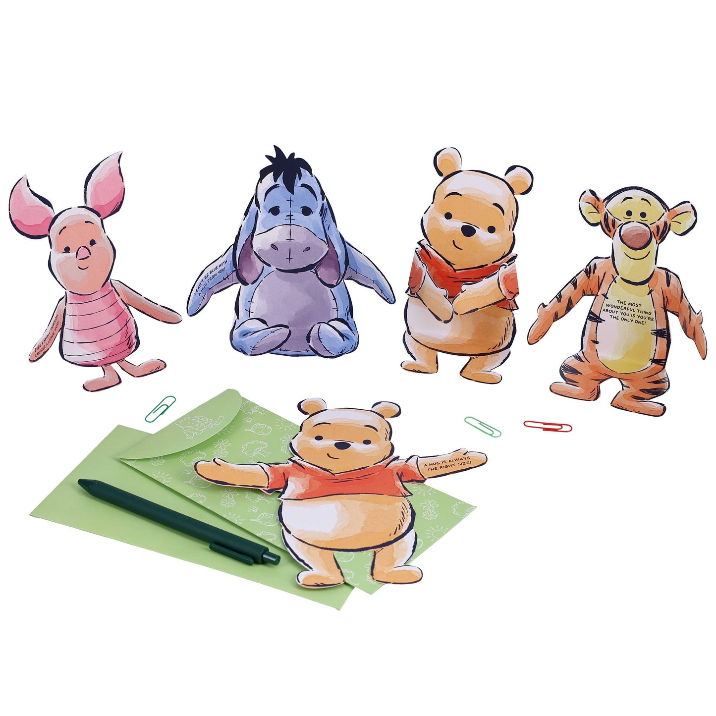 Notecard Set; Disney Winnie the Pooh Hugs