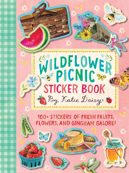 Katie Daisy Sticker Book; Wildflower Picnic