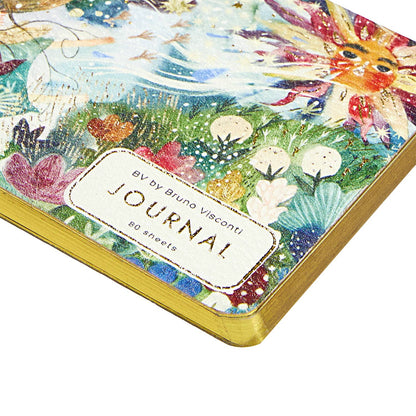 Horizontal Weekly Planner; Electric Fantasy (Vegan Leather)
