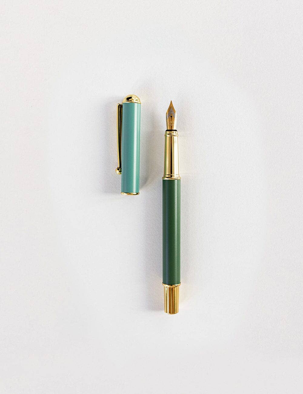 Fountain Pen; Green (Boxed)