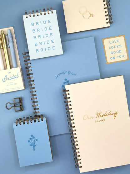 Mini Jotter Notebook; Bouquet
