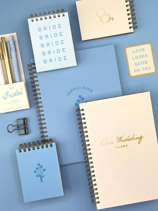 Mini Jotter Notebook; Bouquet