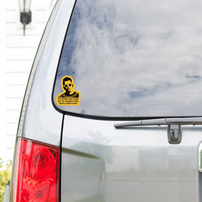 Vinyl Sticker; Schitt's Creek (Funny Sarcastic David Canadian High Quality)