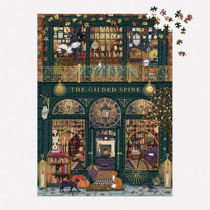 Jigsaw Puzzle; The Gilded Spine (1000 Piece Foil Puzzle)
