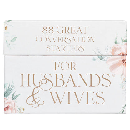 Marriage Cards; 88 Great Conversations Starters for Husbands & Wives