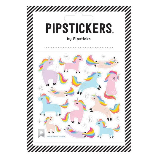 Pipsticks Sticker Sheet; Precious Unicorns