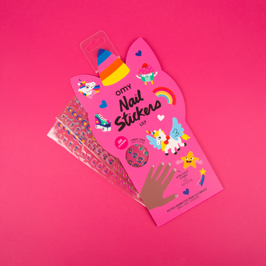 Kids Nail Stickers; Unicorn (200 Nail Stickers)