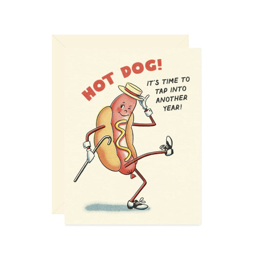 Birthday Card; Hot Dog Tap Dance
