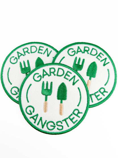 Iron-On Patch; Garden Gangster | Field Trip Threads