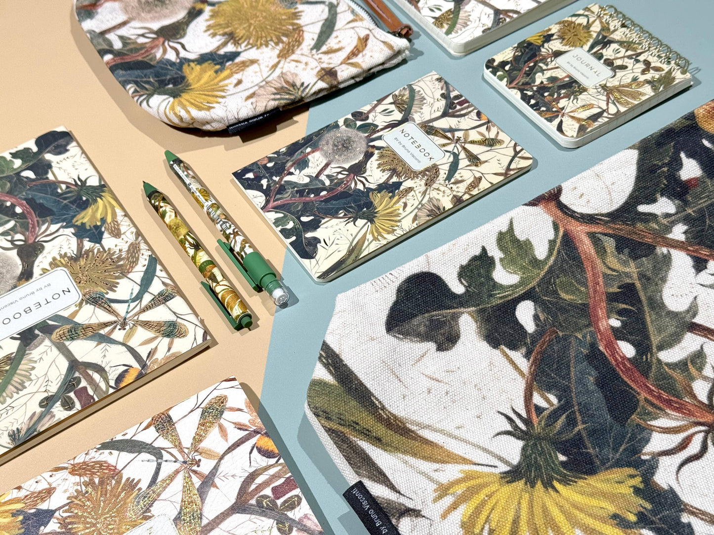 Notebook; Summer Greens - BV by Bruno Visconti