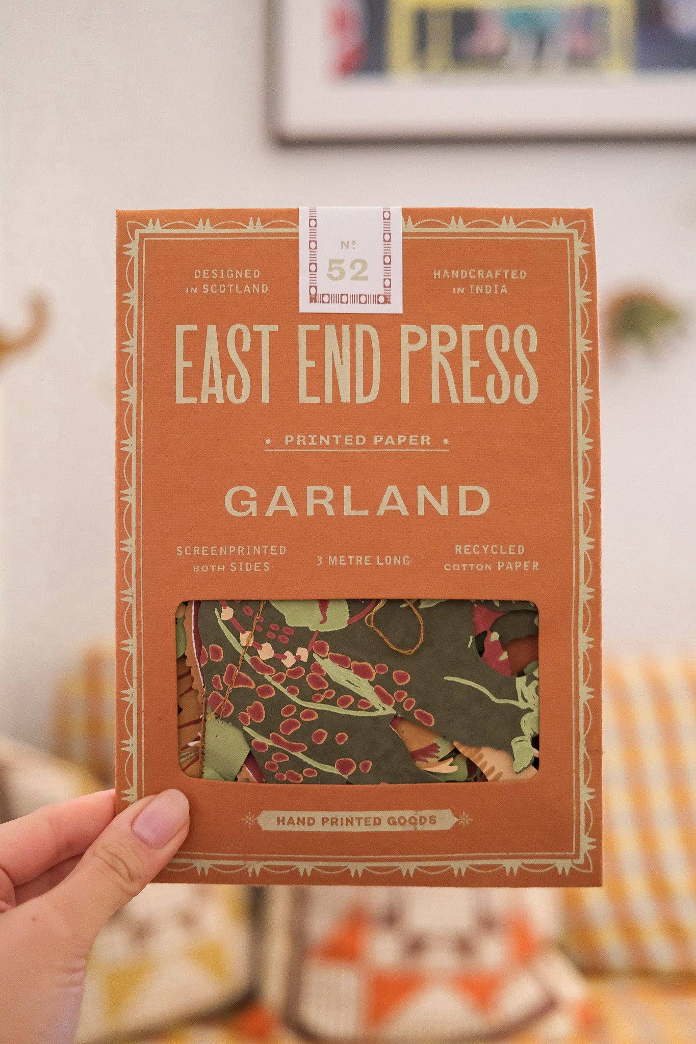 Sewn Garland; Dinosaurs