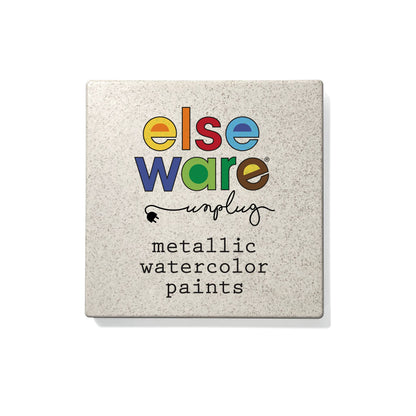 Metallic Watercolor Paint Set | 9 Colors | Elseware Unplug