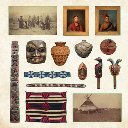 Sticker Book; Museum Treasures (Over 740 Stickers)
