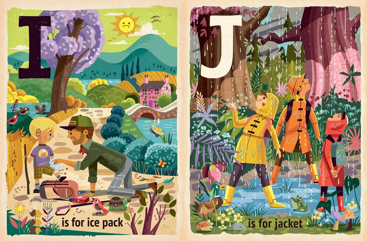 Board Book; H Is for Hiking | Gibbs Smith